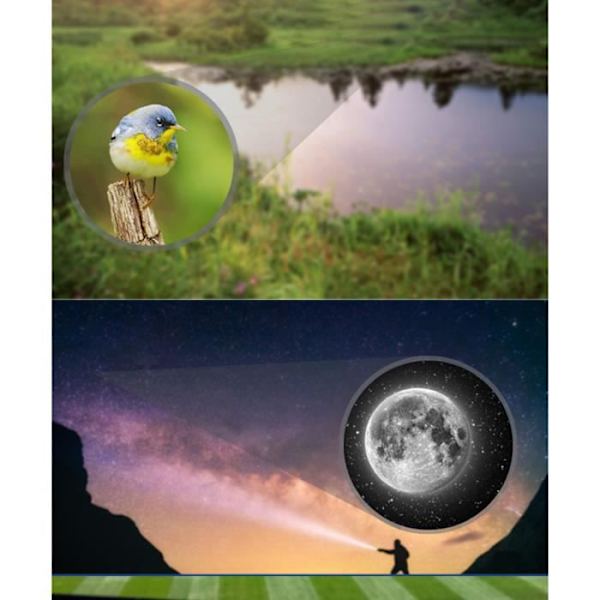 Astronomiskt teleskop - TD® - Monokulär - Zoom 60x - Förstoring 30x/60x - 50 mm objektiv