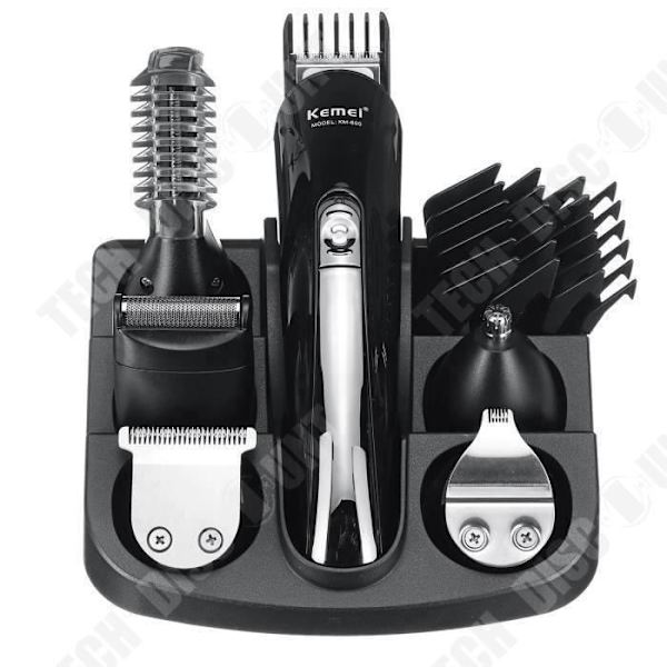 TD® Hårklippare Set Beard Pro Presenter för män Elektrisk Frisör 6 IN 1 USB