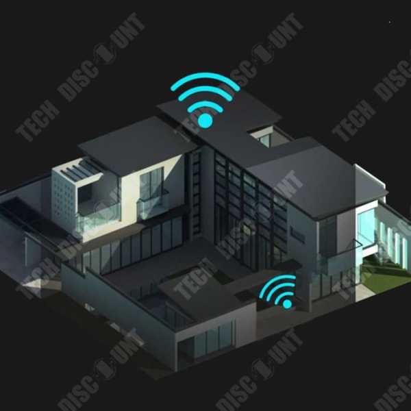 TD® trådlös videodörrklocka Fjärrkontroll Villaskärm Röstintercom Smart WiFi HD Night Vision Infraröd avkänning