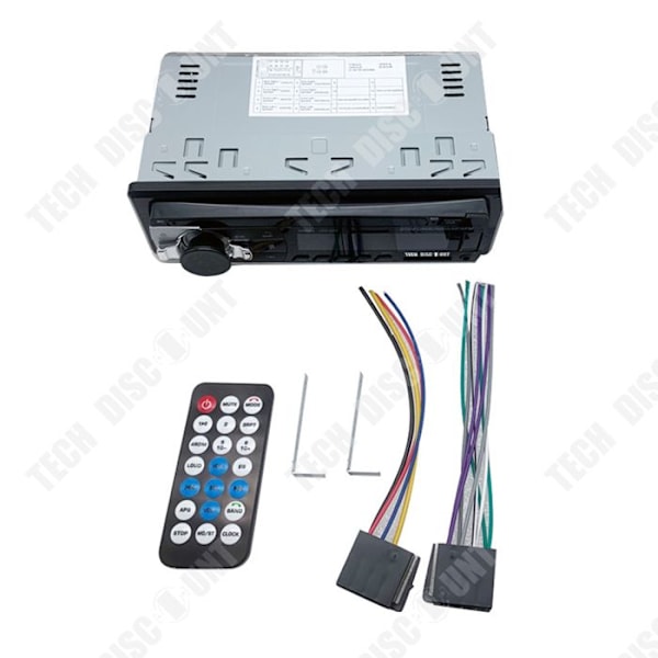 TD® Bluetooth-autoradio MP3-soitin bluetooth-liitännällä, korttiradio, audiosoitin MP3-autoa varten, autoaudio taksiin