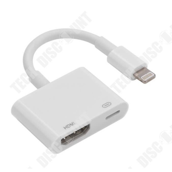 HDMI-kabel - TD® - Lightning til HDMI - 1080P - Plug and Play - Kompatibel med TV/projektorer