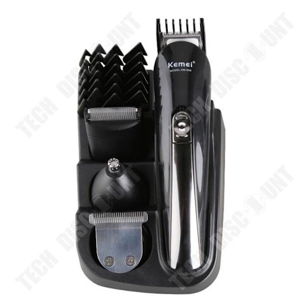 TD® Hårklippare Set Beard Pro Presenter för män Elektrisk Frisör 6 IN 1 USB