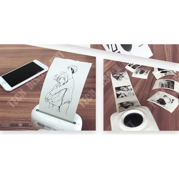 TD® utskriftspapper 57mm*30mm 3 rullar termiskt papper