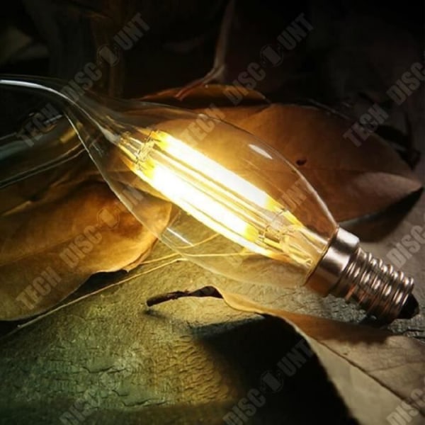 Ampoule TD®10 LED-lampor Retro Energibesparande Ljus Ljus med Stearinljus LED-ljuskälla Retro Glödlampa