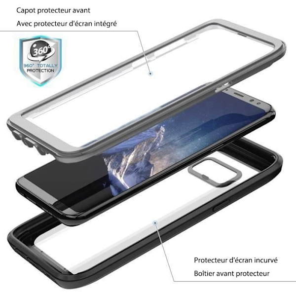 Telefonfodral - TD® - S8 Plus - Mjuk - Anti-chock - 360° skydd