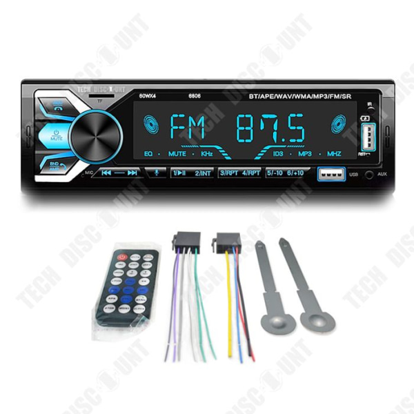 TD® Bluetooth bilradio multifunktion bil bluetooth mp3-spelare bil kartinspelare för taxibil