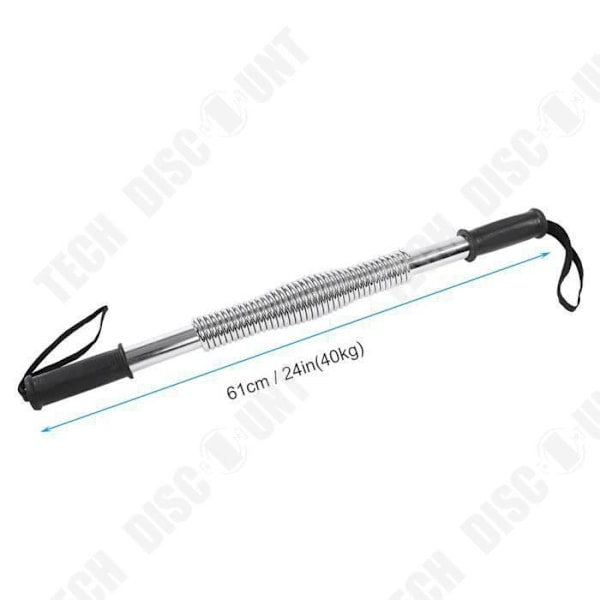 TD® Spring bar fitnessutrustning styrketräning torsion bar pull-up axlar bröstkorg 40kg power resista