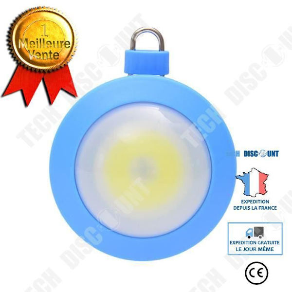 TD® COB LED-lampa Campingljus Nödlykta Arbetsljus Blå