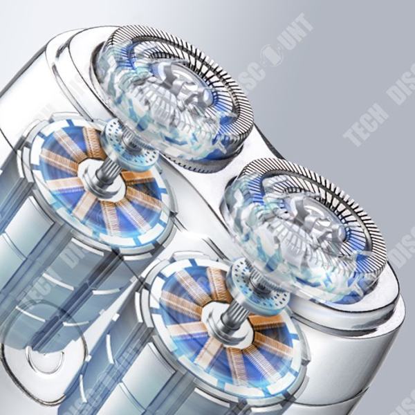 TD® Mini metallinen sähköraseri, jossa on kaksipäinen magneettinen terä. Koko kehon sheivaamiseen tarkoitettu kannettava partakone. Lahja pojille.