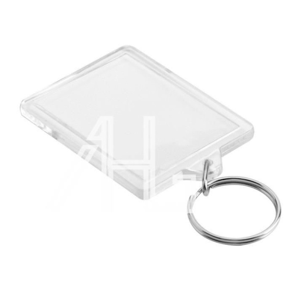 Nyckelring - LCC® - Innerdiameter 3,5*5,0 cm - Transparent - Metall - 100 stycken Transparent
