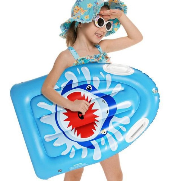 CONFO® bärbar surfbräda pvc uppblåsbar barn simmar flyter vattenskidor stark och stabil flytkraft