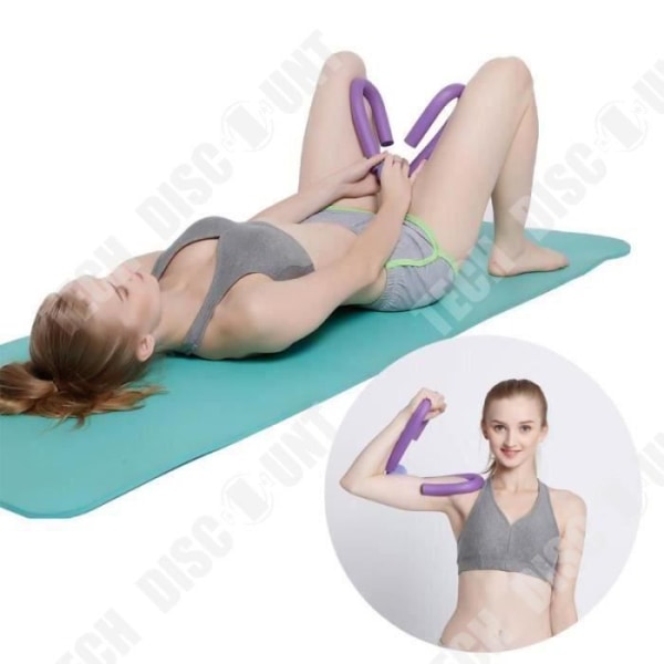 TD® PVC Lårtränare Hemgym Sport Lår Master Ben Muskel Arm Bröst - Modell: LILA