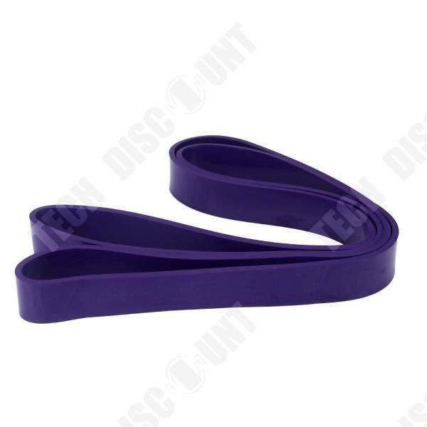 TD® Elastisk Cross-fit Bånd - Modstandssele - Latex Body gym Ekspander - Multifunktionel Fitness Træning Lilla