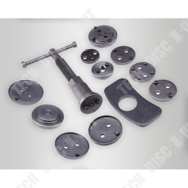 TD® Coffret Sæt Piston Skubæk Bremse 12 Stykker / Justeringsværktøj til Bremsecylinder 12 Stykker