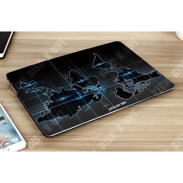 Tabletti-kotelo - TD® - 13 tuumaa - Vedenpitävä - Kestävä - Maailmankartta
