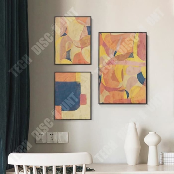 TD® amerikansk retro ljus lyx abstrakt dekorativ målning studie sovrum vardagsrum vägg hängande målning dekoration