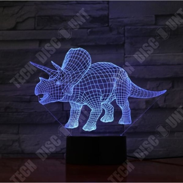 TD® 3D färgstark nattlampa FKT46