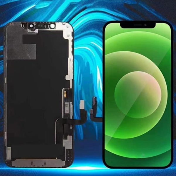 Fuldskærm iPhone 6 plus sort LCD-touchscreen samlet allerede med værktøjssæt tilbehør til telefoni