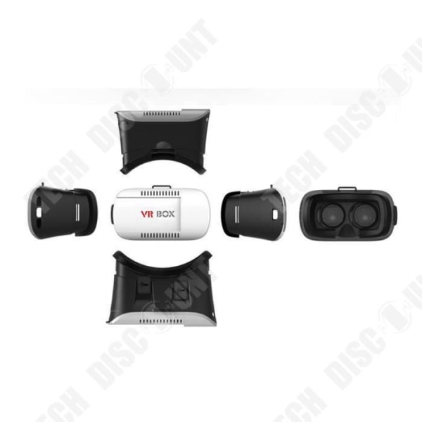 TD® VR BOX Virtual Reality VR 3D-glasögon Headset 3D-telefonglasögon för 4,7"-6" smarta telefoner