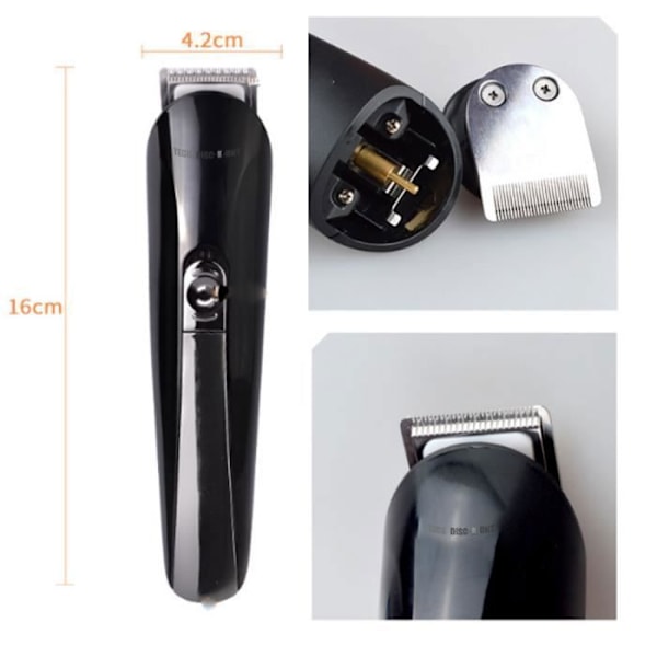 TD® Multifunktions hårklipper til hjemmebrug, voksen genopladelig barbermaskine, elektrisk barbermaskine, kraftgenererende kniv