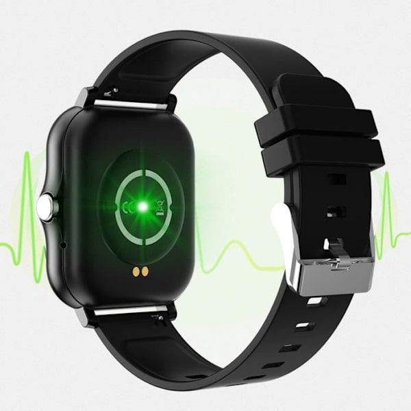 Touch Screen Smart Watch Sport Vattentät Multifunktion Kroppsdetektion Bluetooth Call Dynamic Smartwatch