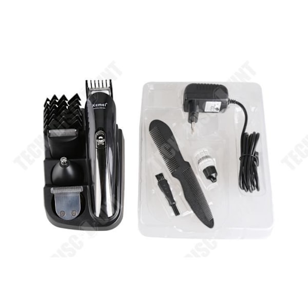 TD® Hårklippare Set Beard Pro Presenter för män Elektrisk Frisör 6 IN 1 USB