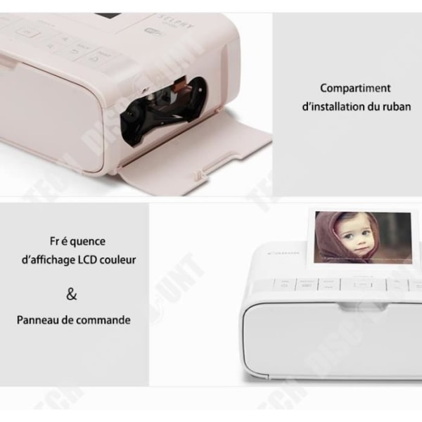 Bärbar skrivare - TD® - Miniskrivare - Bluetooth - A4 - 200 DPI