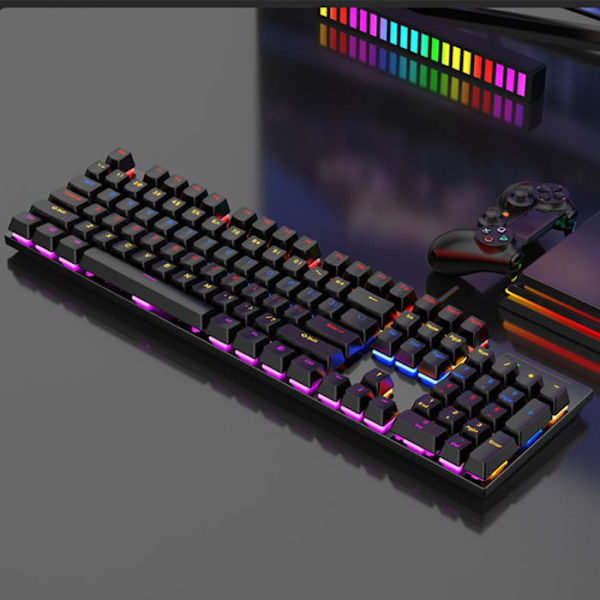 Mechaniskt Tangentbord - INN® - QWERTY - 104 Tangenter - Trådlös - Belyst