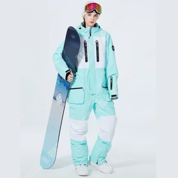 TD® 3-i-ett kombinerad skiddräkt för kvinnor utomhus snowboard snowsuit Equipment-S