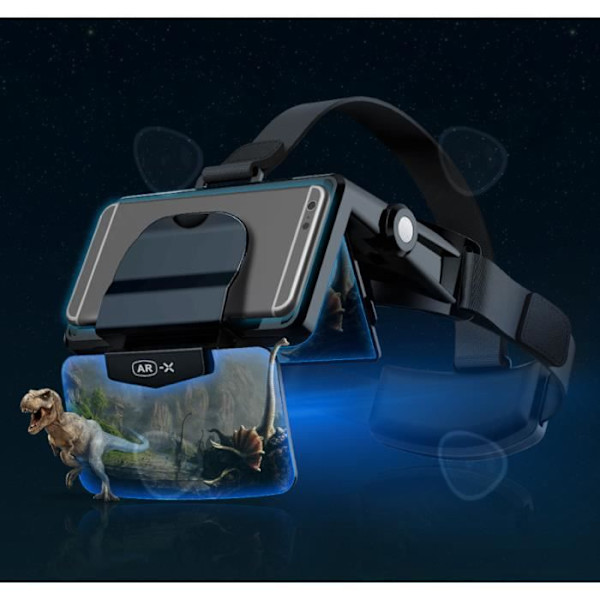 CONFO® Pelikenttälasit, suurentavat näytön lasit, AR-kypärä, mobiili elokuvateatteri, VR-pelikypärä, jättinäyttö.
