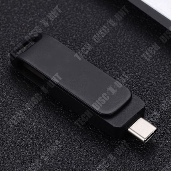 TD® Hi-Speed 3.0 128 Gt USB-muistitikku matkapuhelimelle Tabletti Type-C-liitin Matkapuhelin Tietokone