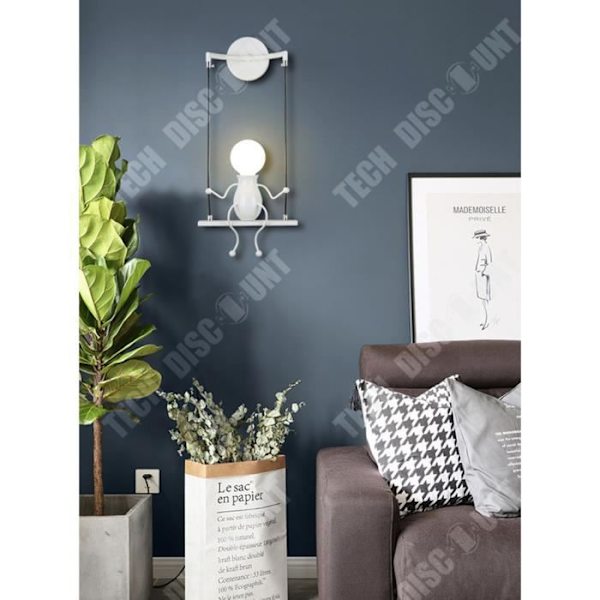 TD® dukke lampe mode gynge kreativ indendørs udendørs badeværelse værelse LED barn belysning dekoration design moderne