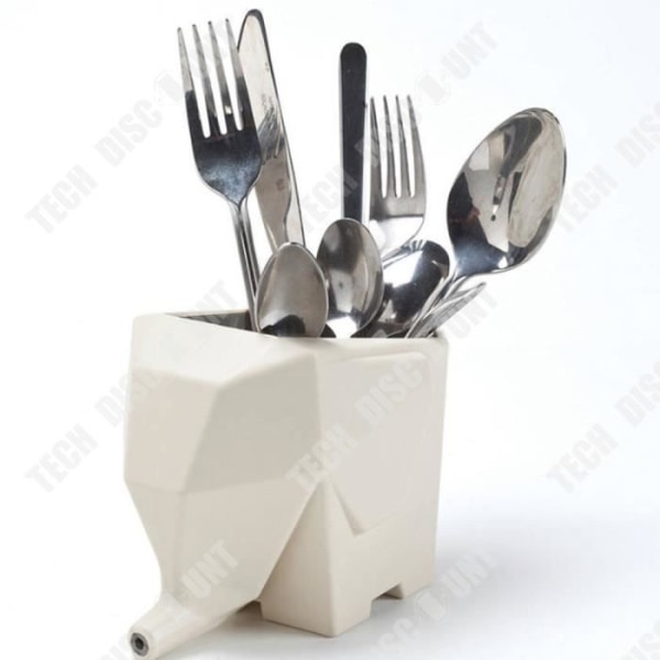 TD® Small Elephant Dräneringsbräda 16*10*11,7cm Creative Shape Dräneringsbräda Förvaring Hushållsredskap Dräneringsställ