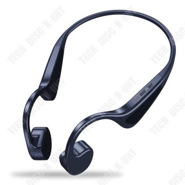 TD® V12 Blue Bone Conduction Stereo Headset Löpning Sport In-ear Smart Earbuds Bärbara Bluetooth Vattentäta