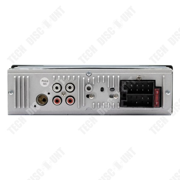 TD® Bluetooth bilradio 12V MP3-afspiller bil syv farver lys audio bil centralkontrol bilradio modifikation sort