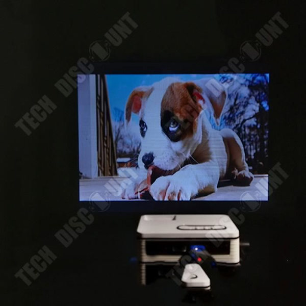TD® 1080p HD Uusi Miniprojektori Kotikäyttöön S361 Kannettava LED-miniprojektori