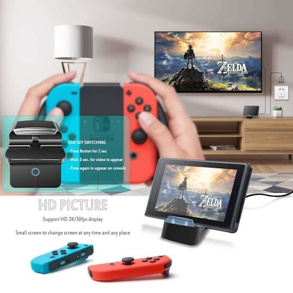 TD®-tukiasema Sopii pelikonsoleille Neljällä säädettävällä kulmalla Valmis käyttöön
