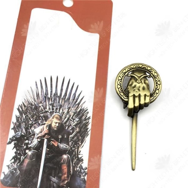 Legeringsbrosch - HÖGTEKNISK & VÄLBEFINNANDE - Klämma - Guld