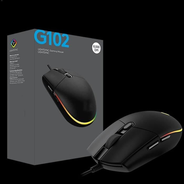 Gaming kabelmus - Uspecificeret - Optisk - LED-baggrundsbelysning - USB - 1,5 m