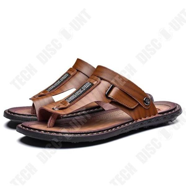 Sandaler til mænd TD® Størrelse 42 Holdbare og slidstærke Sandaler til stranden til sommeren