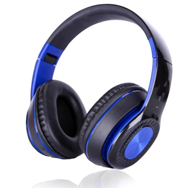 TD® Langaton taitettava Bluetooth-kuulokkeet Bluetooth 5.0 -soittimen tukena MP3-, FM- ja TF-kortit (sininen)