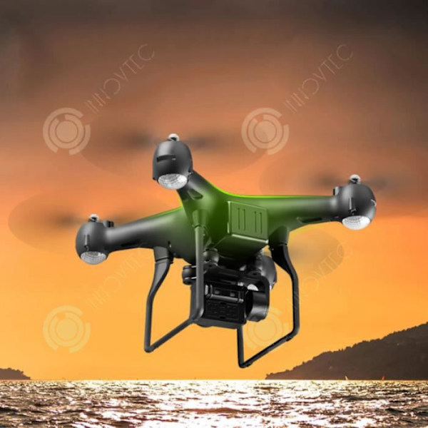 Dron - INN® - Professionell modell - Ultralång uthållighet - Hög definition - 25 minuters flygtid