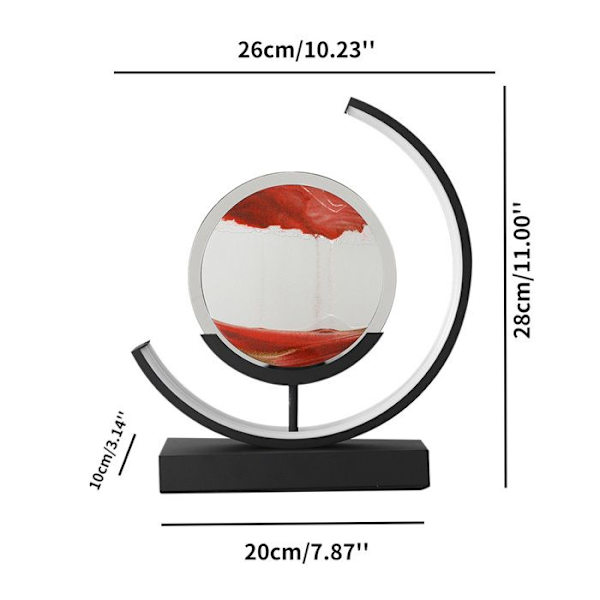 Nattelys - TD - A002 - 26*28*10cm - Justerbar lysstyrke - Aluminium