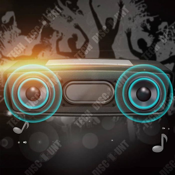 TD® Black Bluetooth-högtalare