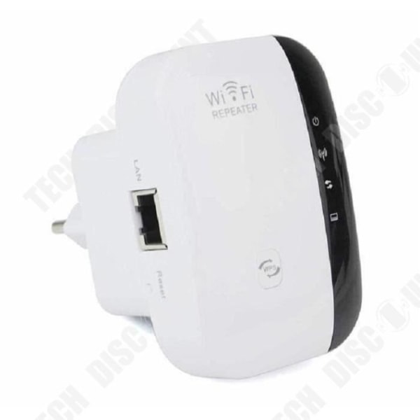 WiFi Repeater kraftig stik Signal Booster trådløs WiFi extender 300M WLAN 802.11n/g/b forstærker internet