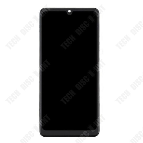 TD® Lämplig för Samsung A31 mobiltelefonskärm A315 Inre och yttre LCD-skärm med ram svart LCD-skärm
