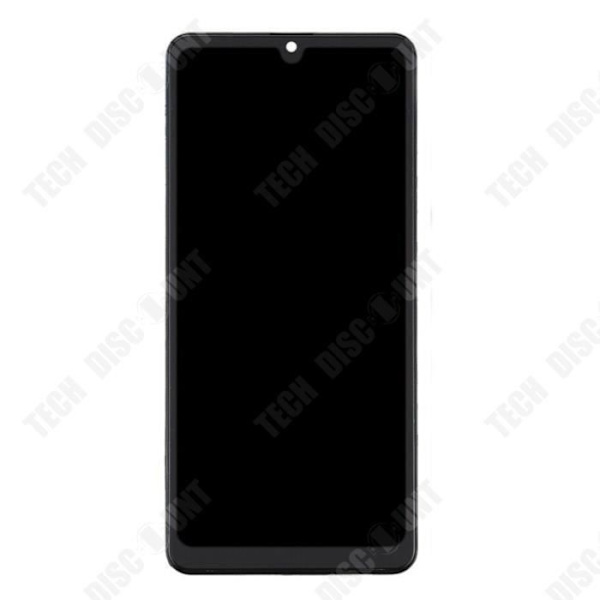 TD® Sopii Samsung A31 puhelimen näyttö A315 sisä- ja ulkonäyttö LCD-paketilla mustalla kehys.