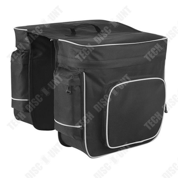 TD® Sacoche VTT 30L mellem- og kortdistance dobbeltansigt jernbane cykel taske bagage rack taske udstyr til ridning