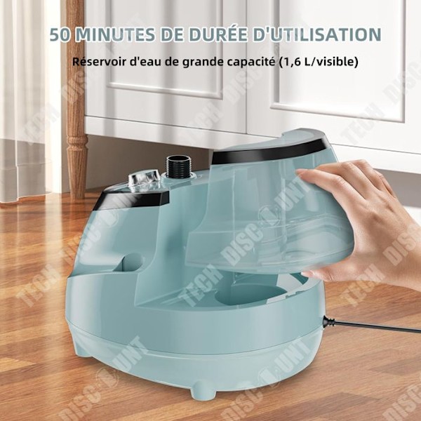 TD dampstryger vertikal Vandtank 1.6L 220V Vertikal strygejern Professionelt strygejern Vertikal dampstryger