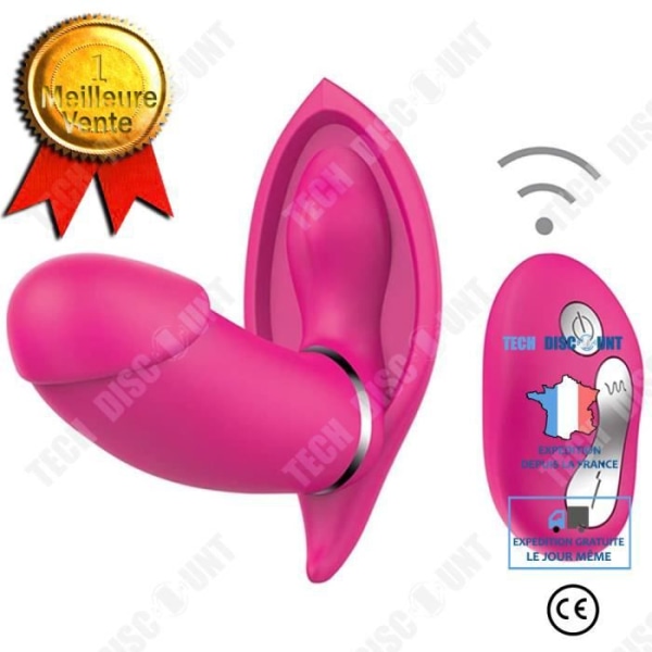 TD® Trådløs vandtæt fjernbetjening 10 frekvenser bærbar vibrator vibrerende æg til mænd og kvinder voksenprodukter